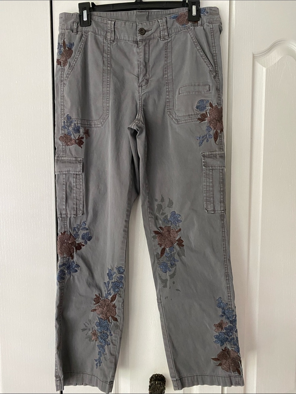 Sundance Embroidered Cargo Pants
